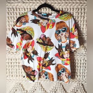 ZARA Patterened T-shirt